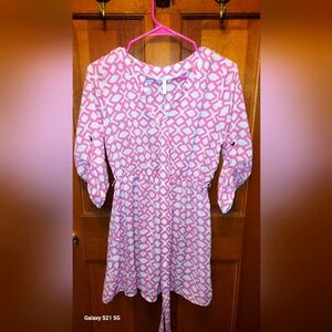 Pink Blush Maternity Dress